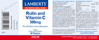 Rutina y Vitamina C 500 mg 90 tabletas – Lamberts (imagen 2)