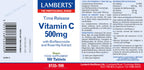 Vitamina C 500 mg 100 tabletas – Lamberts (imagen 2)