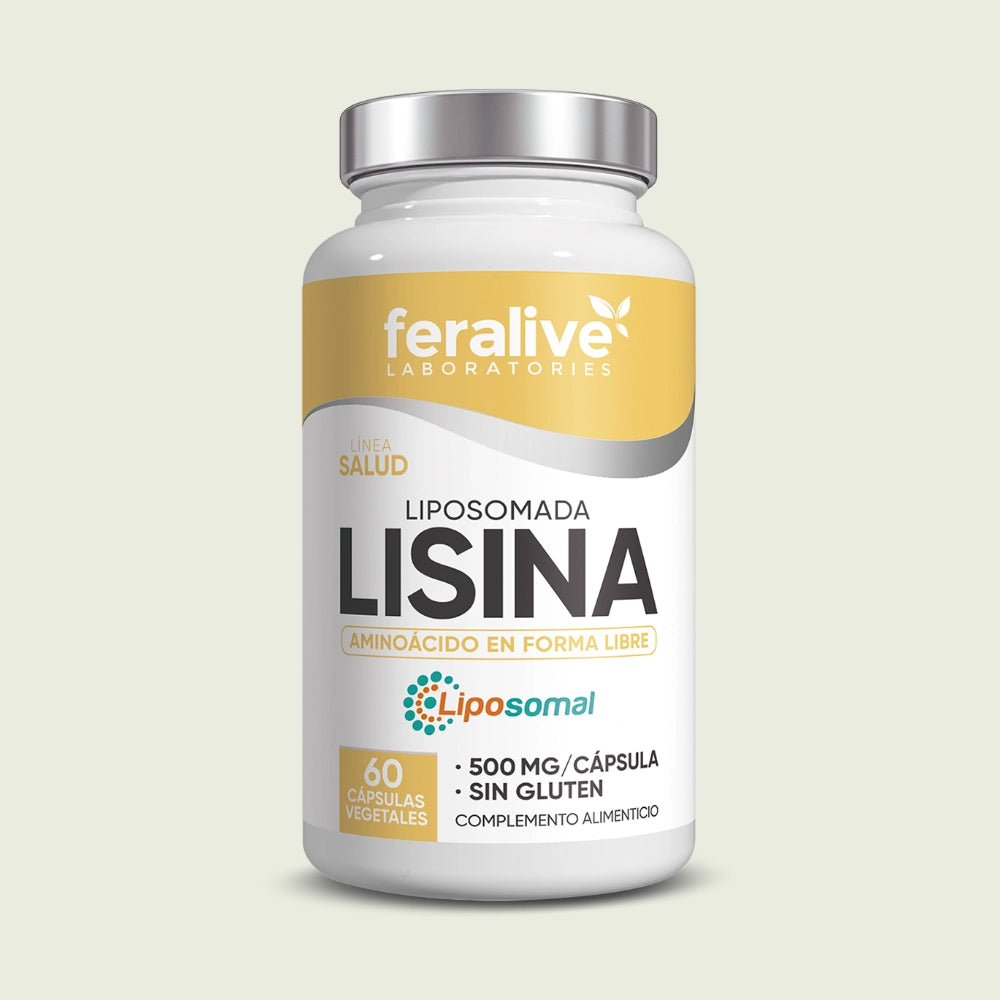 Lisina Liposomada 60 cápsulas – Feralive