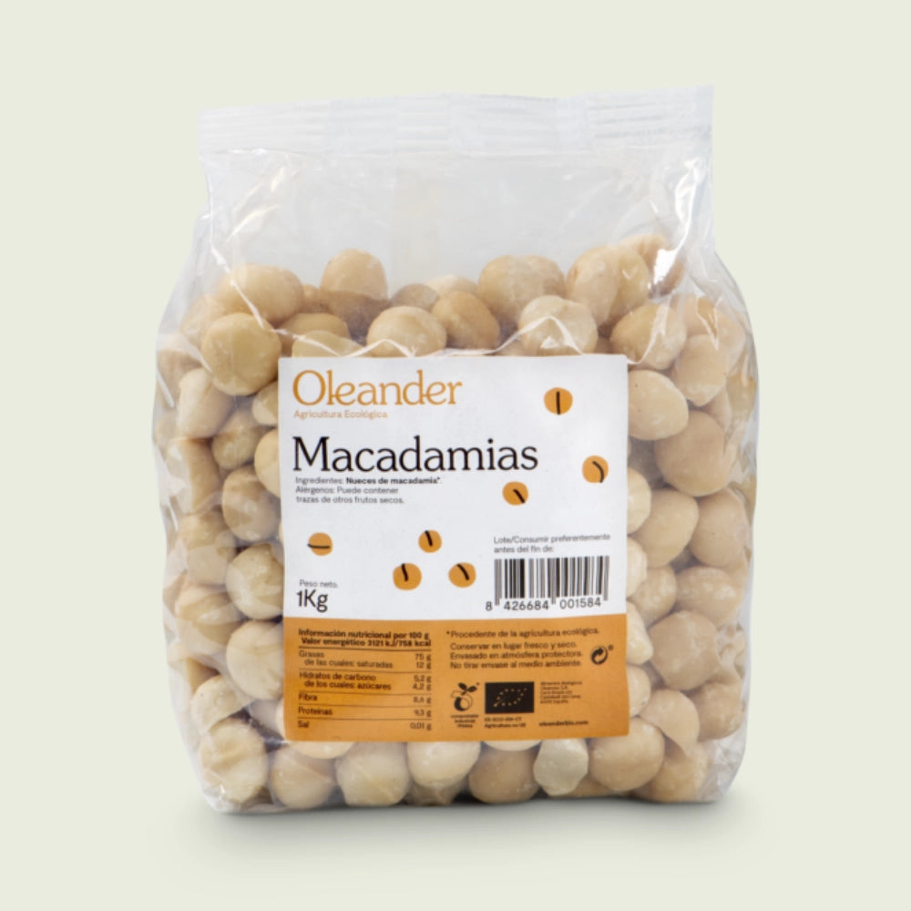 Macadamias 1 kg – Oleander