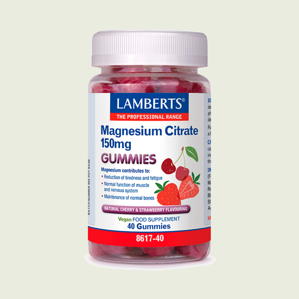 Magnesio 150 mg 40 gominolas – Lamberts