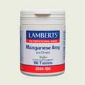 Manganeso 4 mg 100 tabletas – Lamberts