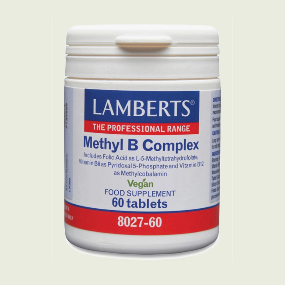 Methyl B Complex 60 tabletas – Lamberts