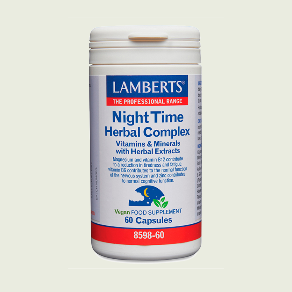 Night Time Herbal Complex 60 cáps – Lamberts