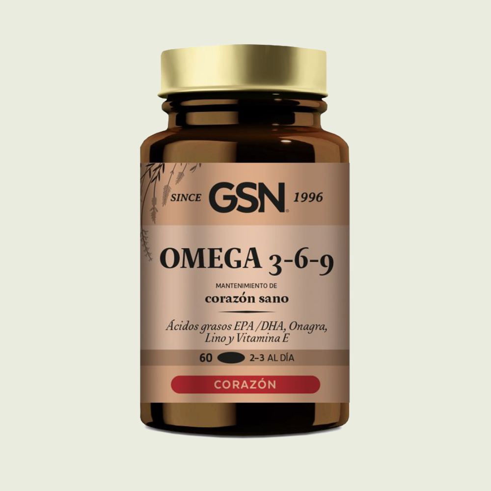 Omega Complex 3-6-9 60 Perlas x 1000 mg – GSN