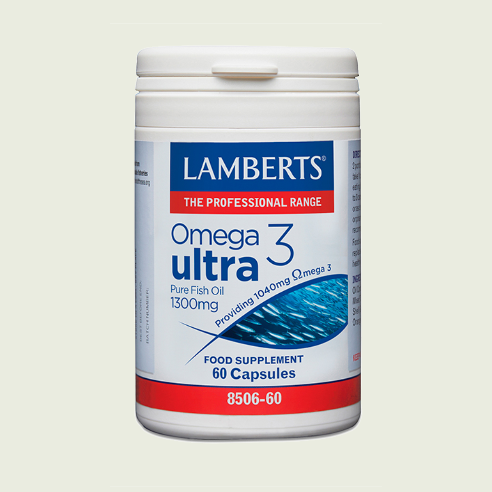 Omega 3 Ultra 1300 mg 60 cápsulas – Lamberts