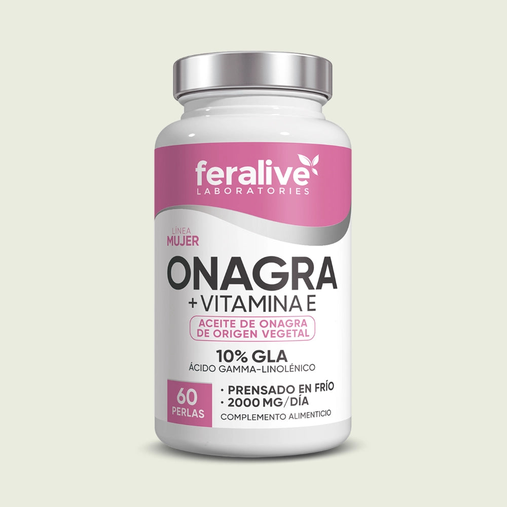 Onagra + Vitamina E 60 perlas – Feralive