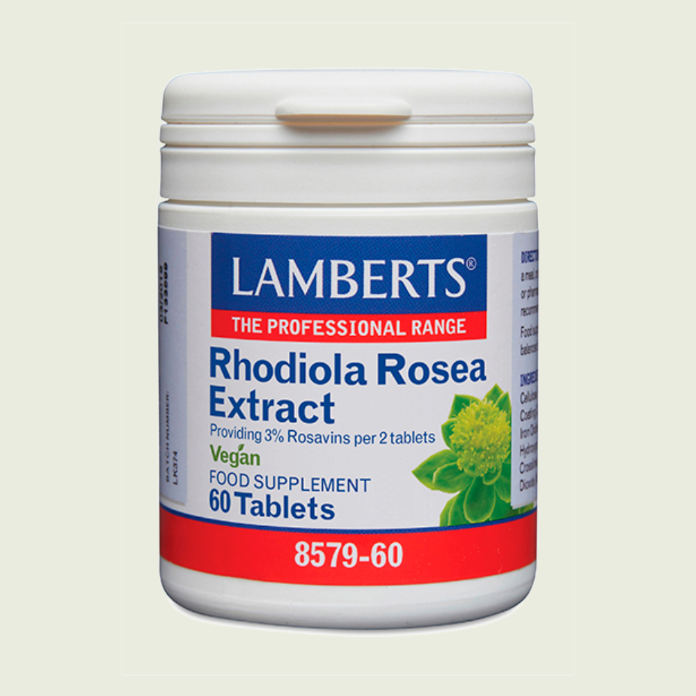 Rhodiola Rosea 1466 mg 60 tabletas – Lamberts