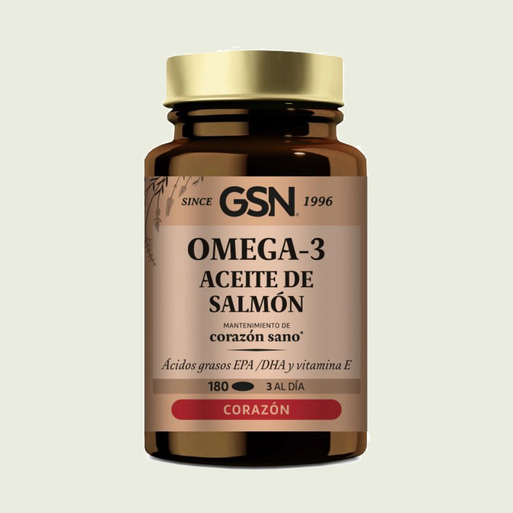 Aceite de Salmón Omega 3 180 Perlas – GSN