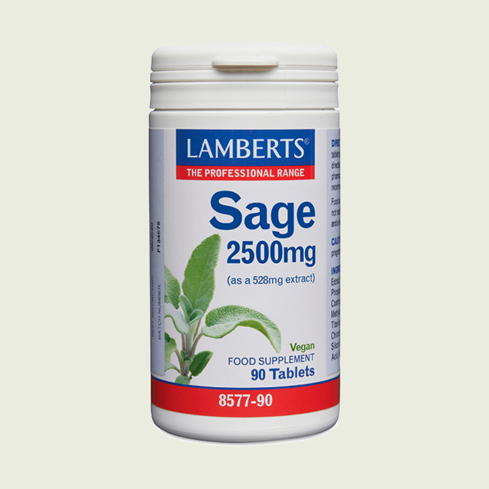 Salvia 2500 mg 90 tabletas – Lamberts
