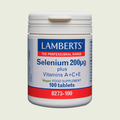 Selenio 200 µg 100 tabletas – Lamberts