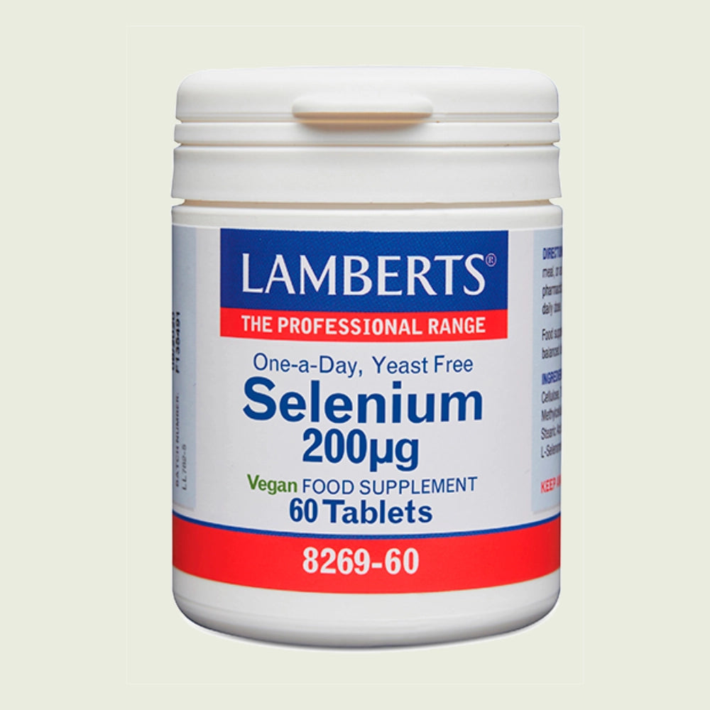Selenio 200 µg 60 tabletas – Lamberts