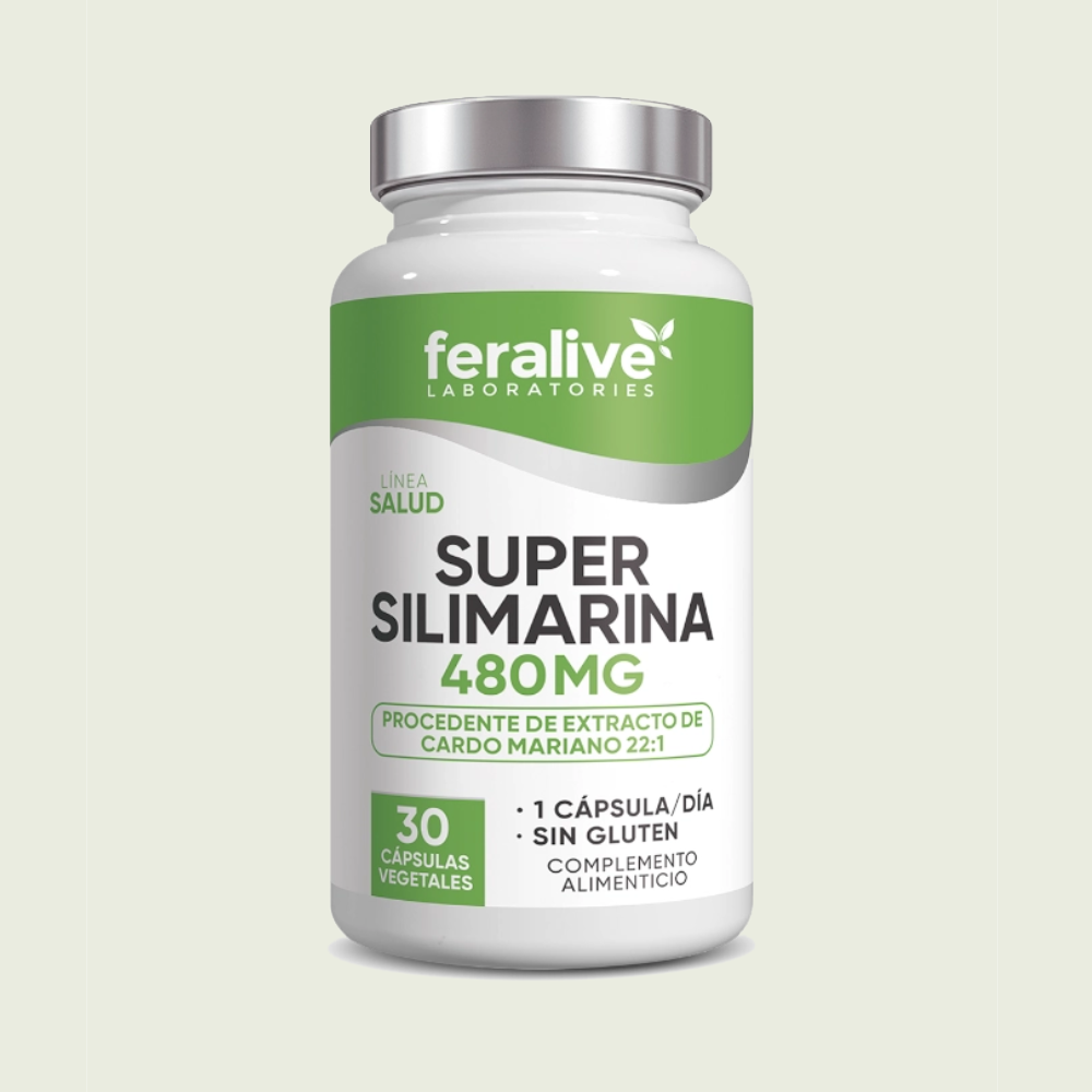 Súper Silimarina 30 Cápsulas – Feralive