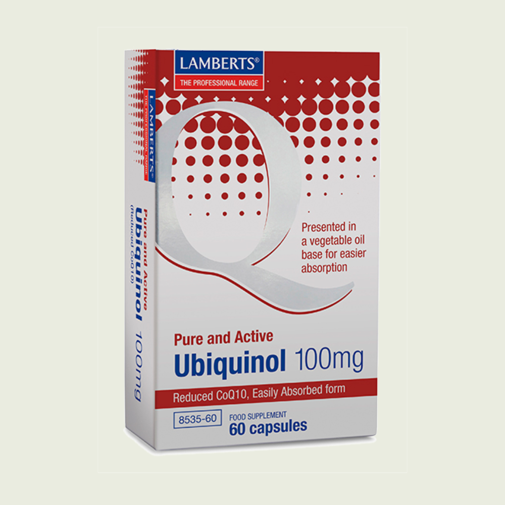 Ubiquinol 100 mg 60 cápsulas – Lamberts