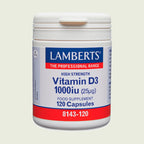 Vitamina D 1000 UI 120 cápsulas – Lamberts