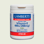 Vitamina E Natural 250 UI 100 cápsulas – Lamberts