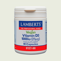 Vitamina D3 Vegana 1000 UI 90 cápsulas – Lamberts