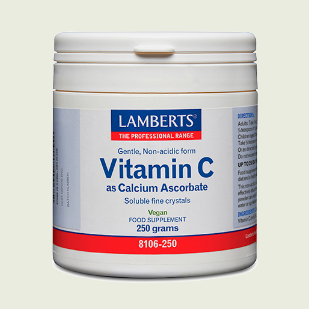 Ascorbato de Calcio 250 g – Lamberts