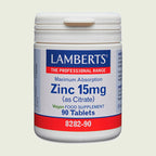 Zinc 15 mg 90 tabletas – Lamberts